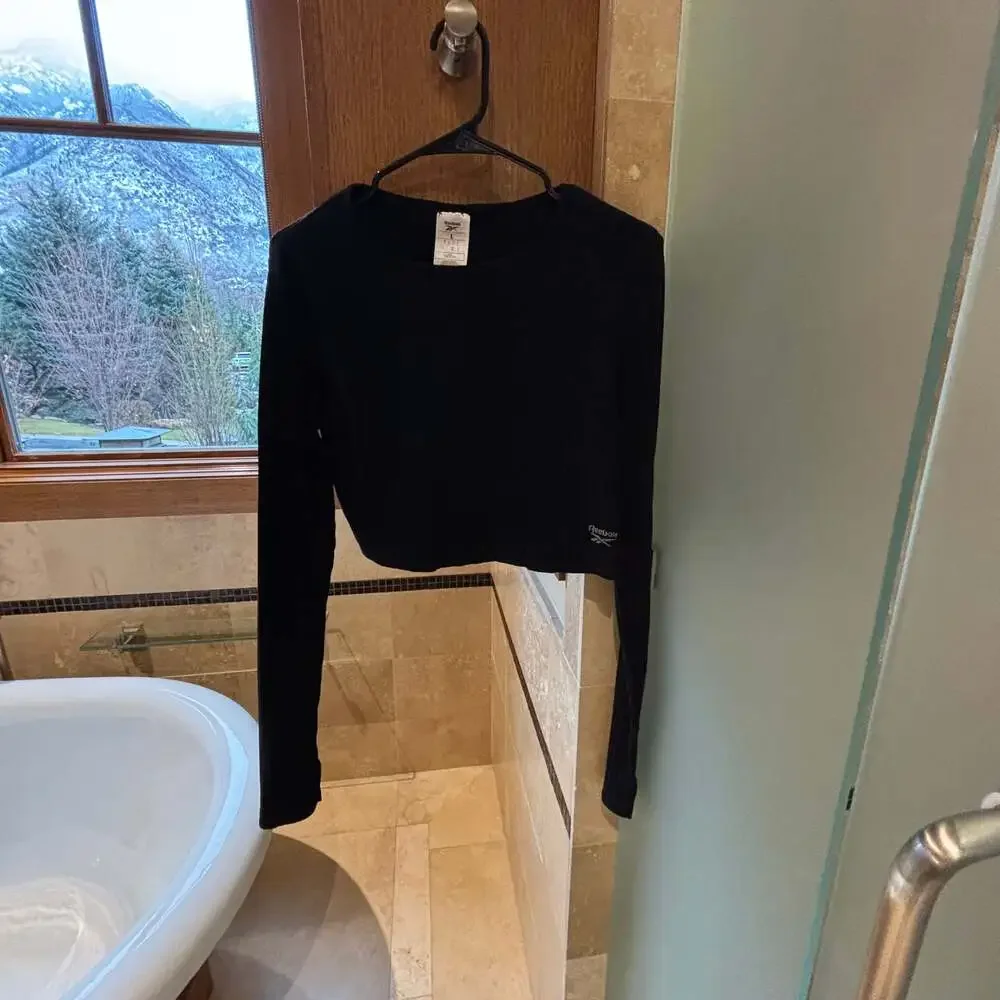 Reebok Active Collective DreamBlend Mid-Layer Sweatshirt - Picture 1 of 5